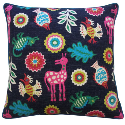 Jiti Noah Cotton Throw Pillow Jiti from Throw Pillow (Trevol Orange